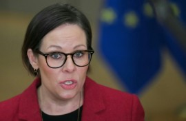 Sweden's Foreign Minister Maria Malmer Stenergard made a rare government trip to Eritrea