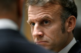 The fake 'coup' generated on line did not amuse French President Emmanuel Macron