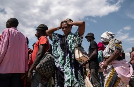 At least 85,000 people had fled Democratic Republic of Congo in recent weeks to seek refuge in Burundi, officials say