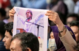 Sharif Osman Hadi was a key figure in last year's pro-democracy uprising