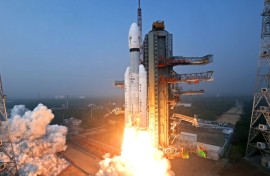The Indian Space Research Organisation (ISRO) said it was the "heaviest payload to be launched from Indian soil"