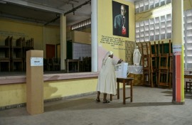 The national assembly is voted in every five years