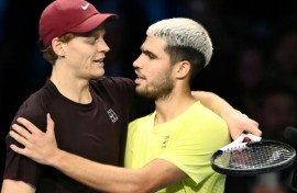 Italy's Jannik Sinner (L) and Spain's Carlos Alcaraz (R) are set to dominate tennis again in 2026