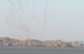 China fires rockets in military drills in Taiwan Strait