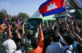 Cambodia and Thailand agreed a truce on Saturday, ending weeks of fighting along their disputed border that killed dozens of people and displaced more than a million