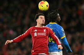 Academy graduate Curtis Jones (L) has had five successive starts for Liverpool