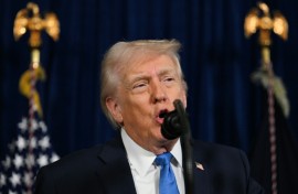 US President Donald Trump has said Washington will "run" Venezuela until a "safe" political transition can take place