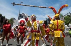 The minstrels' carnival is one of South Africa's biggest cultural events, celebrating the heritage of the Cape Coloured community
