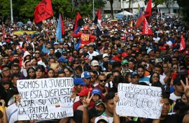 Supporters of Nicolas Maduro rallied in Caracas, demanding his release