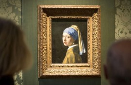 Vermeer's painting 'Girl with a Pearl Earring' is one of the world's most popular art works