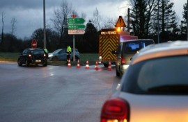 Storm Goretti shuts major road near Cherbourg in north-west France