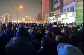 The protetss were the biggest in Iran in years