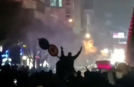 Protesters filled streets across Iran