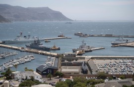 The joint military drills off South Africa's coast are being led by China