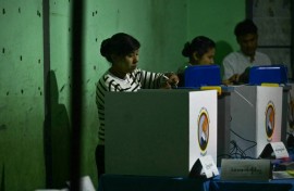 Analysts say the Myanmar junta is staging the vote to launder its image