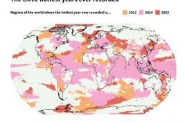 The three hottest years ever recorded