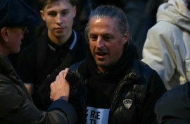 A man who calls himself Ryan Bridge appears in many of the 'Raise the Colours' videos filmed in France