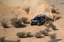 Nasser Al Attiyah is just two stages away from securing his sixth Dakar Rally