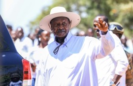 Ugandan President Yoweri Museveni has ruled for 40 years