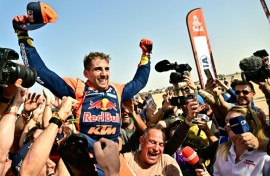 Argentina's Luciano Benavides scrapes home to secure his debut Dakar bike crown