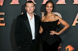 Australian actor Sam Worthington and US actress Zoe Saldana star in 'Avatar: Fire and Ash'