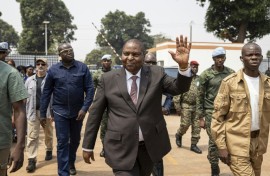 Central African Republic President Faustin Archange Touadera won a landslide in last month's election, with 78 percent of the vote, according to final results