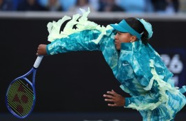Japan's Naomi Osaka eased into the third round of the Australian Open
