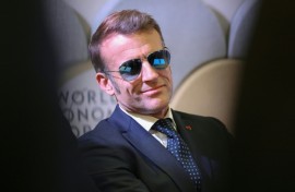 Eyewear maker Henry Jullien's website was overwhelmed after French President Emmanuel Mcron sported its 'Pacific' model