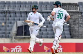 Tristan Stubbs (R) and Ryan Rickelton have been called into South Africa's squad for the T20 World Cup