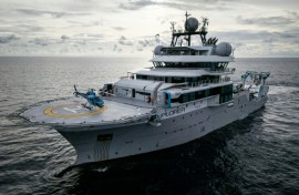 AFP reported from OceanXplorer, a high-tech marine research vessel owned by billionaire-backed non-profit OceanX