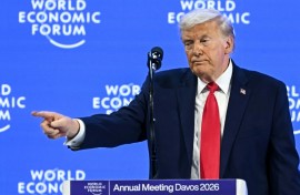 All eyes were on Davos as Trump barrelled into town with a geopolitical storm hanging over the ski resort