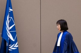 Akane issued a defiant defence of the International Criminal Court