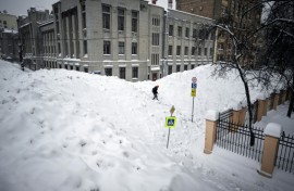 The record snowfall was caused by deep and extensive cyclones
