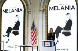First Lady Melania Trump's self-titled film opens at US theaters on Friday