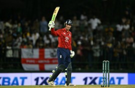 Tom Banton made his case for a place in England's T20 World Cup side with an unbeaten fifty