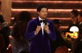 South African comedian Trevor Noah hosting the 68th Annual Grammy Awards