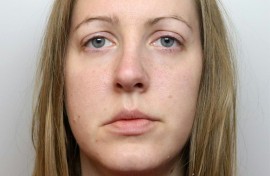 A handout image released by Cheshire Constabulary police force shows the November 2020 custody photograph of nurse Lucy Letby
