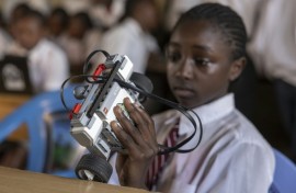 Students have been inspired by the rural robotics programme in Laikipia, a sparsely populated grasslands region of northern Kenya