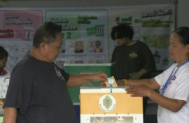 Thai voters head to polls in general election in Buriram