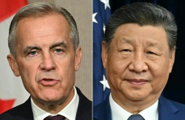 Canada's Prime Minister Mark Carney and China's President Xi Jinping