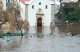 Flooding in Portugal's Santarem district