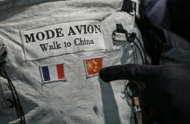 On the road, Loic Voisot and Benjamin Humblot say ate well, but missed delicious French cheese