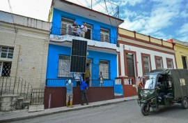 Solar panels are highly sought after in Cuba, as a way of ensuring power supply through blackouts of up to 12 hours a day in the capital Havana