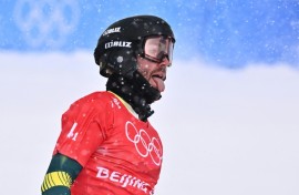 Australia's Cam Bolton at the Beijing 2022 Games