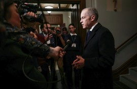 Canada's Prime Minister Mark Carney spoke to media in the aftermath of a rare mass shooting