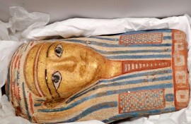 A man has been charged over a break-in at an Australian museum in which Egyptian artefacts were stolen