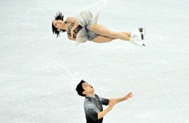 Riku Miura and Ryuichi Kihara came from behind to win Olympic pairs figure skating gold for Japan