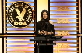 Chloe Zhao is in line for the best director award for 'Hamnet'