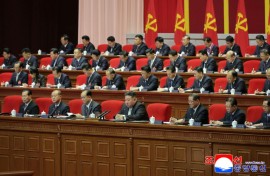 Kim Jong Un sits front and centre at the Workers' Party congress, a rare gathering that offers him a chance to entrench his grip on power.
