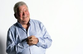 William Shatner played the daring Captain James T. Kirk in 1960s sci-fi adventure franchise 'Star Trek'